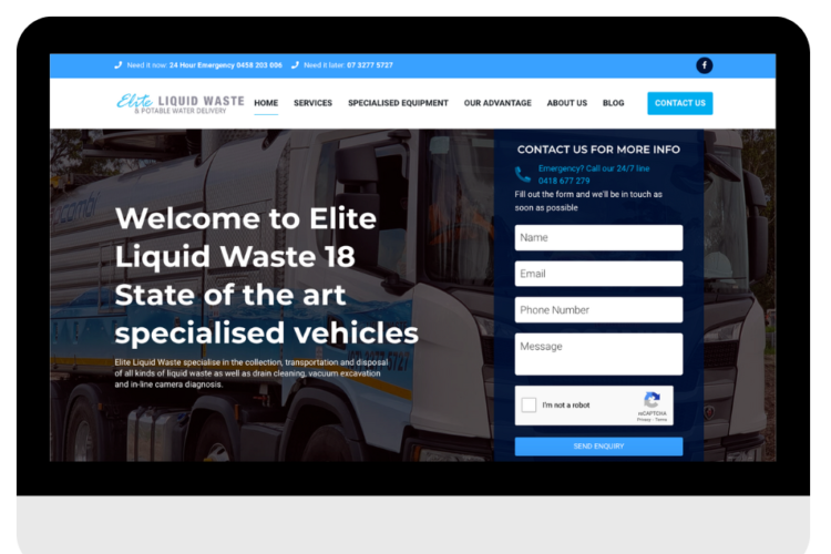 Elite Liquid Waste case study