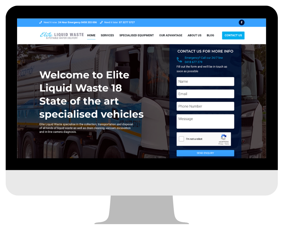 Elite Liquid Waste case study
