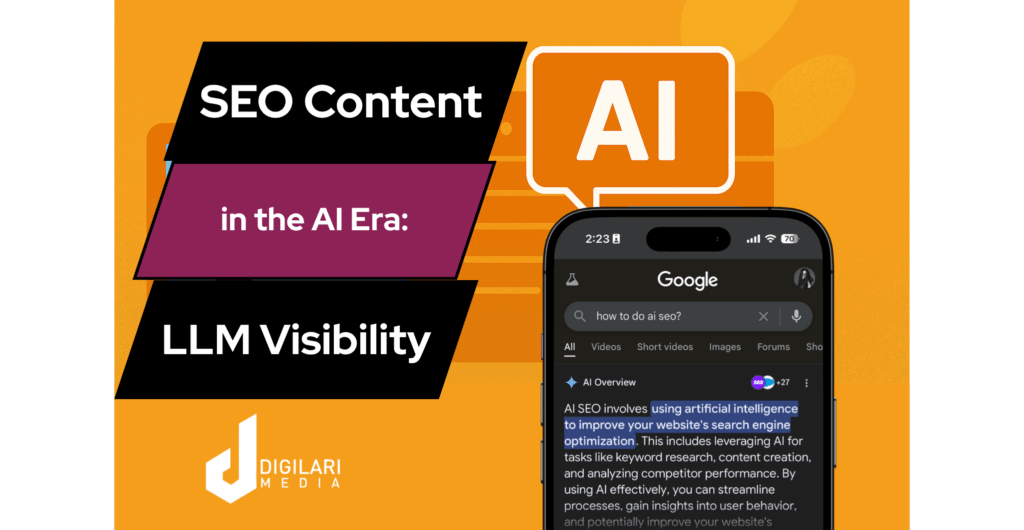SEO Content for the AI Era LLM Visibility